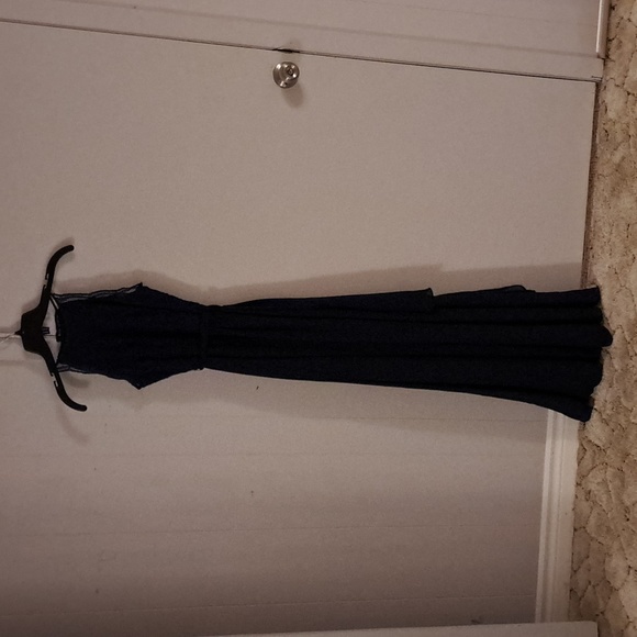 Navy Blue Le Chateau Dress Size 2 - Picture 1 of 4